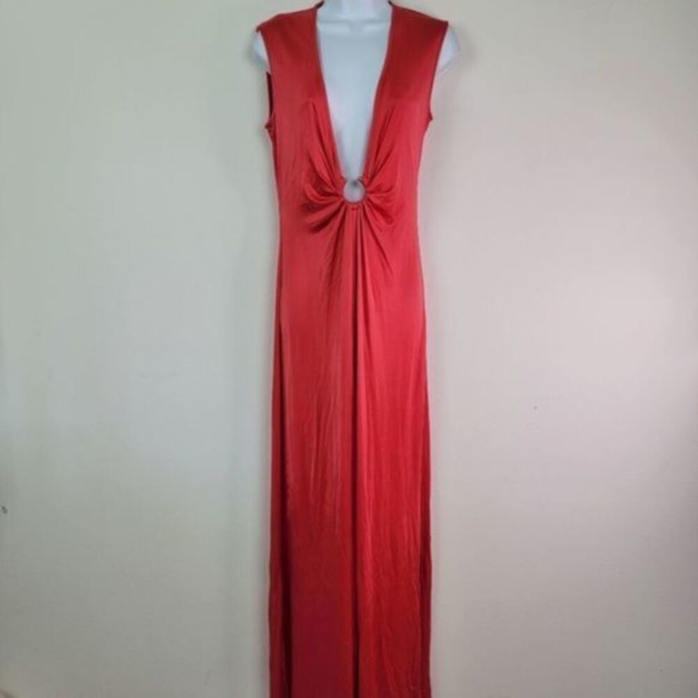 BCBGMAXAZRIA long maxi dress size small